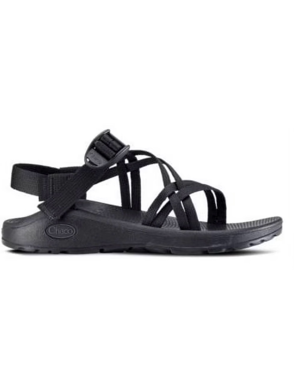 Chaco ZX/1 Cloud Dual  Women’s Black Adjustable Straps Cushioned Sandal size: 10